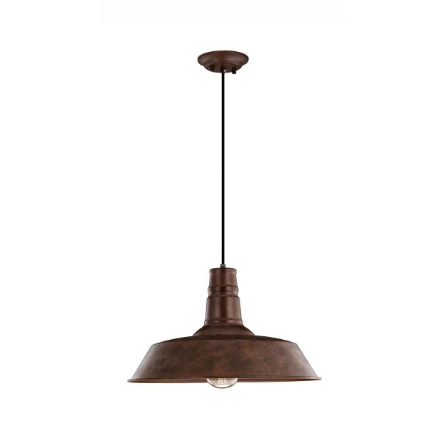 Nova Luce Osteria - Hängeleuchte - Ø 46 x 115 cm - Edelstahl