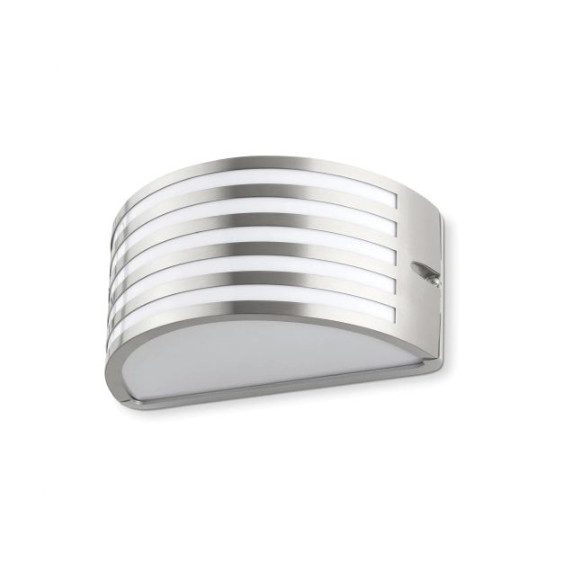 Faro Fedon - Wandleuchte - 24,5 x 13,5 x 12 cm - IP54 - Edelstahl satiniert