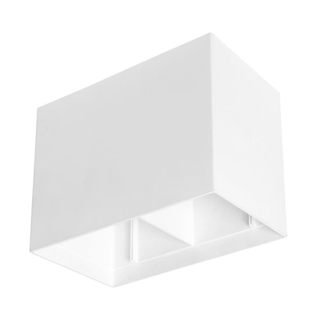 Nova Luce Cid - 20 x 10 x 15 cm - weiß