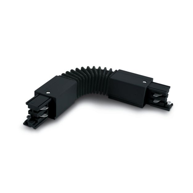ONE Light Square Track Zubehör - flexible Ecke - 16A - schwarz