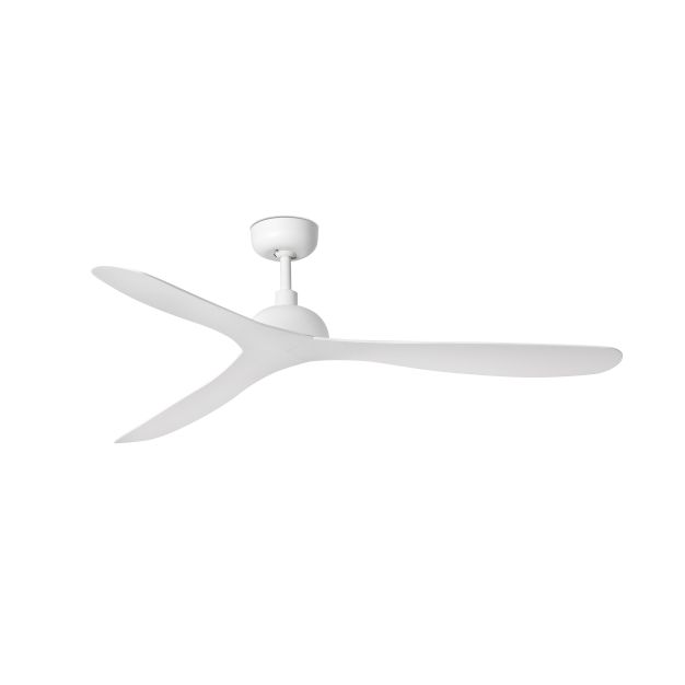 Faro Gotland - Deckenventilator mit Fernbedienung und Zeitschaltuhr - Ø 132 cm - mattweiß