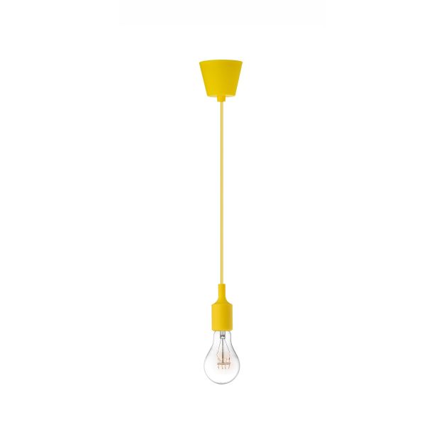 Nova Luce Swing - Hängeleuchte - Ø 4,5 x 100 cm - gelb