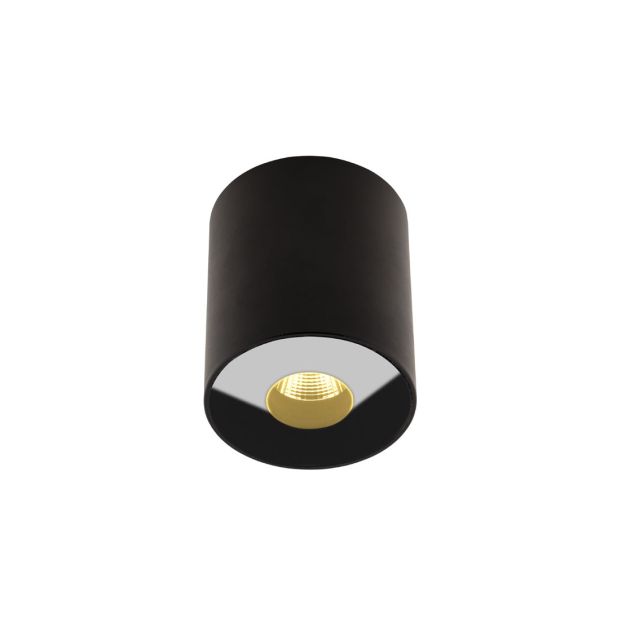 Maxlight Plasma - Deckenleuchte - Ø 7,3 x 8,5 cm - 13W LED inkl. - IP54 - schwarz