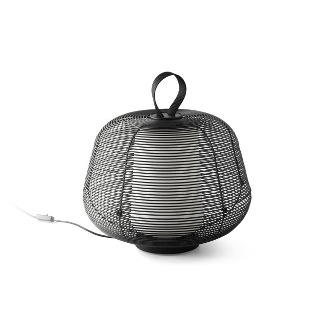 Faro Nara – tragbare leuchte – Ø 46 x 35 cm – IP65 – mattschwarz