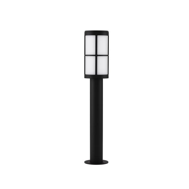 Nova Luce Stone - Gartenleuchte - Ø 12 x 65 cm - IP54 - dunkel anthrazit
