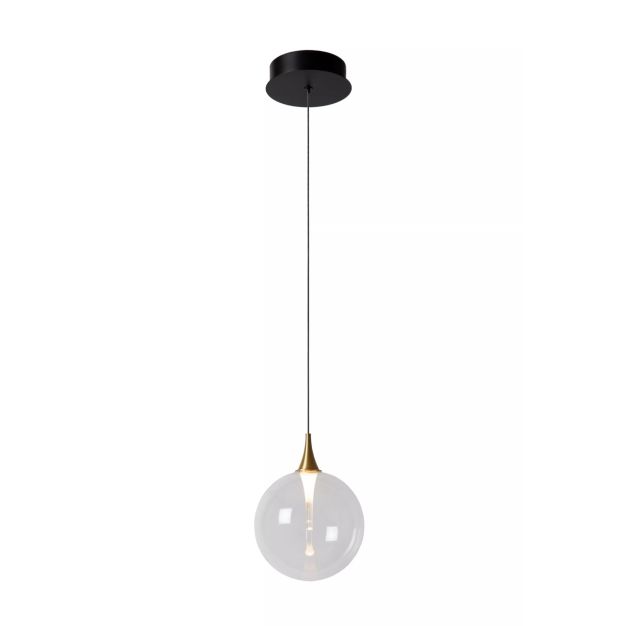 Lucide Gisela - Hängeleuchte - Ø 16 x 150 cm - 5W LED inkl - transparent