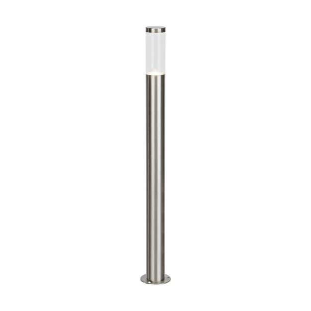 Brilliant Bergen - Gartenleuchte - Ø 6 x 80cm - 4W LED inkl - IP44 - Edelstahl