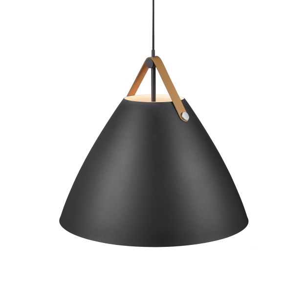 Design for the People Strap 68 - Hängeleuchte - Ø 68 x 68,05 cm - schwarz