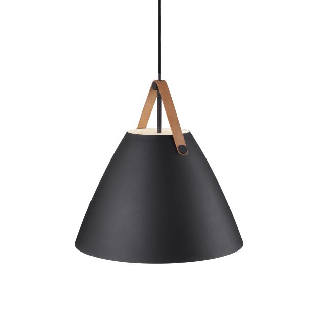 Design for the People Strap 48 - Hängeleuchte - Ø 48 x 356,15 cm - schwarz