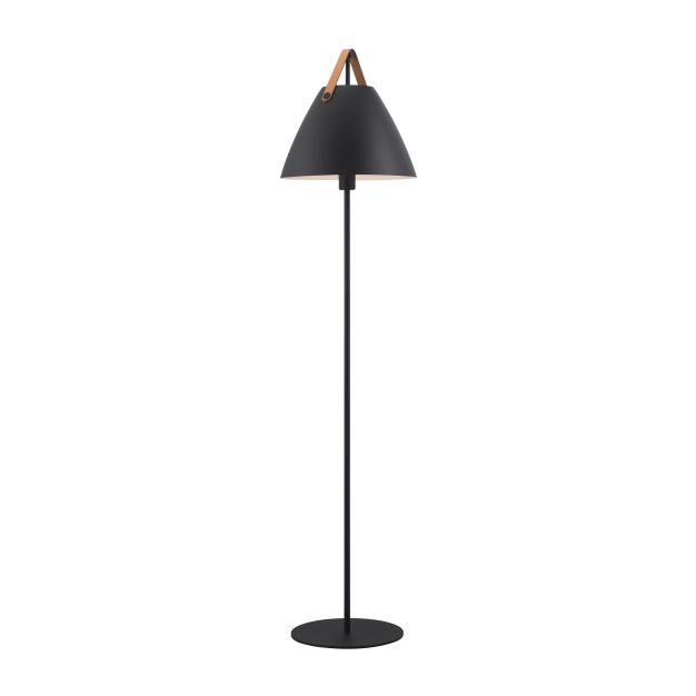 Design for the People Strap - Stehleuchte - Ø 36 x 153,7 cm - schwarz
