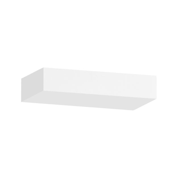 Nova Luce Renata - Wandleuchte - 27,5 x 9,5 x 5,5 cm - weißer Gips