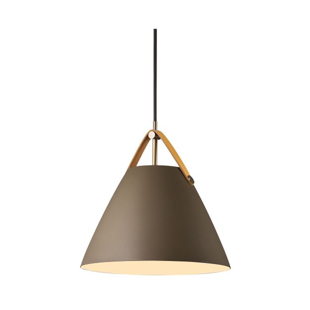 Design for the People Strap 27 - Pendelleuchte - Ø 27 x 334,55 cm - beige