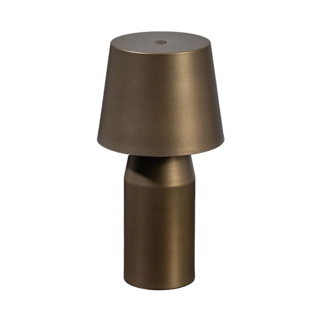ETH Aron – tischleuchte – Ø 11 x 26,9 cm – braun