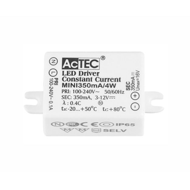 Nova Luce Treiber - 3 bis 12Vdc / 230Vac - IP65 - 4W