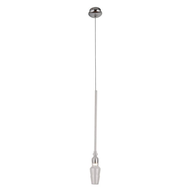 Maxlight Murano - Pendelleuchte - Ø 7 x 190 cm - 3W LED inkl - Chrom