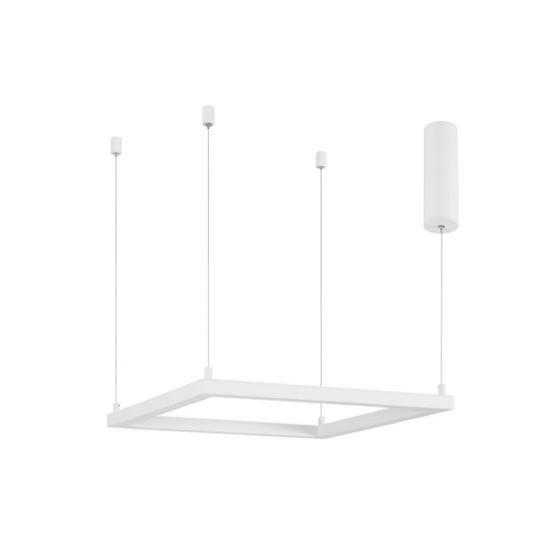 Nova Luce Eterna - Hängeleuchte - 50 x 50 x 120 cm - 30W dimmbare LED inkl. - sandweiß