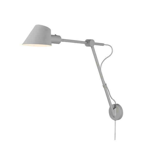 Design for the People Stay - Wandleuchte mit Schalter - 72,3 x 54,5 cm - grau