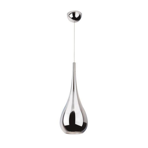 Maxlight Drop - Pendelleuchte - Ø 20 x 120 cm - Chrom