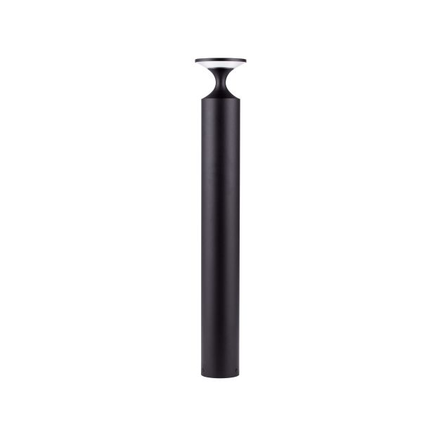 Nova Luce Pistillo - Gartenleuchte - Ø 14,5 x 90 cm - 13W LED inkl. - IP65 - Sand schwarz