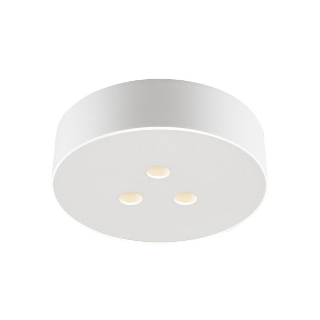 VK Lighting Thesi - Aufbaustrahler - Ø 15 x 4,1 cm - 9W LED inkl - weiß