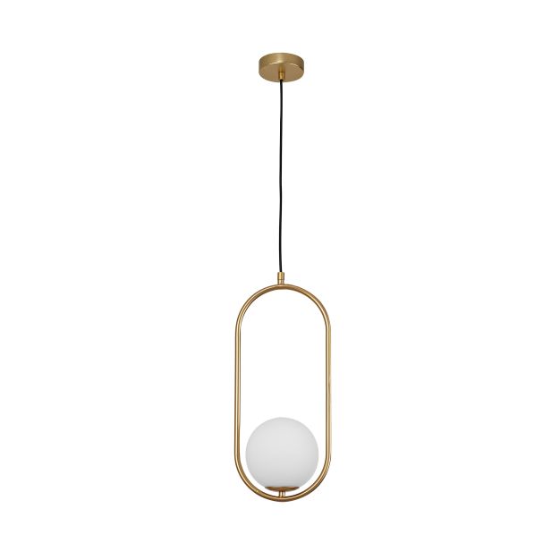 Nova Luce Obitar - Hängeleuchte - 20 x 15 x 120 cm - Messing gold