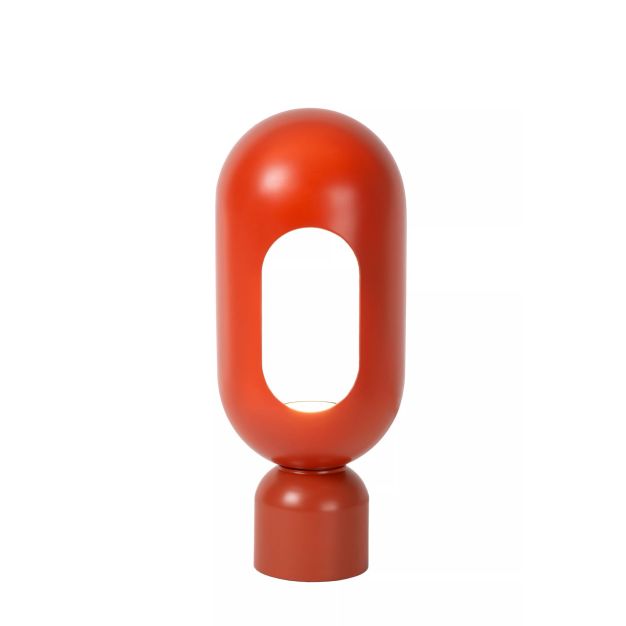 Lucide Barris - Tischleuchte - 12 x 9,8 x 30 cm - terracotta