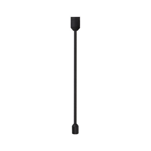 Nova Luce Zed - Rohr-Magnetschienen-System - Ø 2 x 35 cm - Sand schwarz