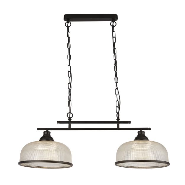 Searchlight Highworth - Pendelleuchte - 75 x 120 cm - mattschwarz