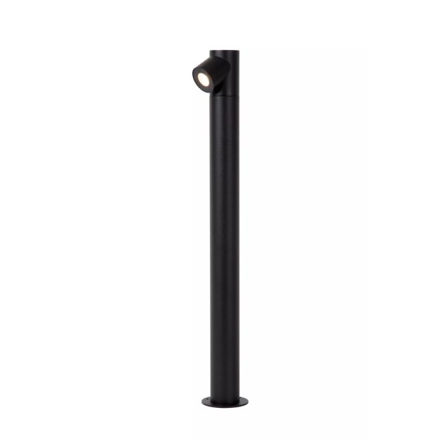 Lucide Ibamba - Gartenleuchte - 8 x 8,3 x 60 cm - 6W LED inkl. - IP65 - schwarz