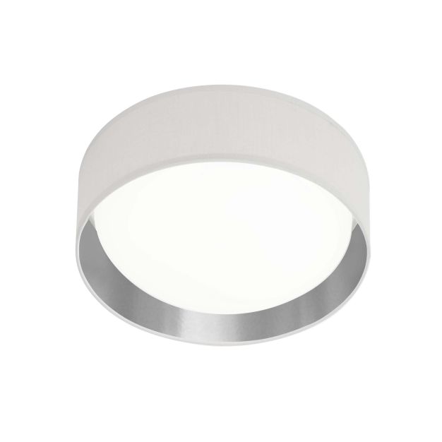 Searchlight Gianna - Deckenleuchte - Ø 50 x 12,5 cm - 25W LED inkl. - silber