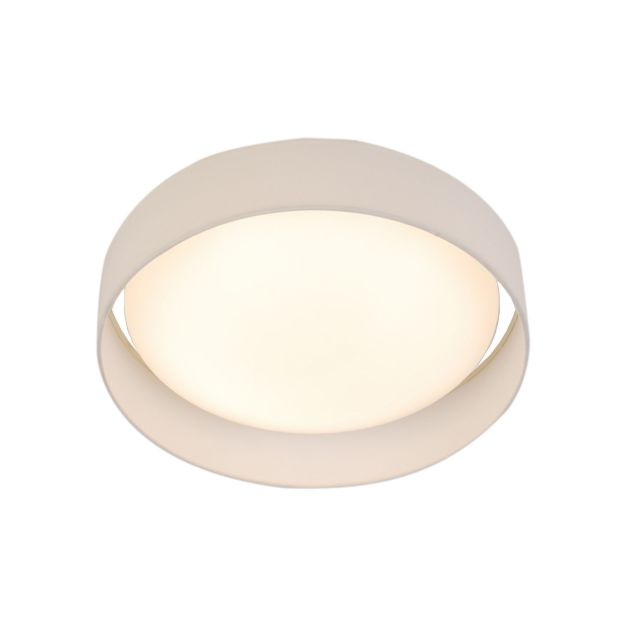 Searchlight Gianna - Deckenleuchte - Ø 50 x 12,5 cm - 25W LED inkl. - weiß