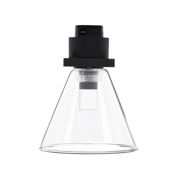 Nova Luce Oiko - Leuchte für Magnetprofilsystem - Ø 12 x 16,5 cm - 5W LED inkl. - schwarz