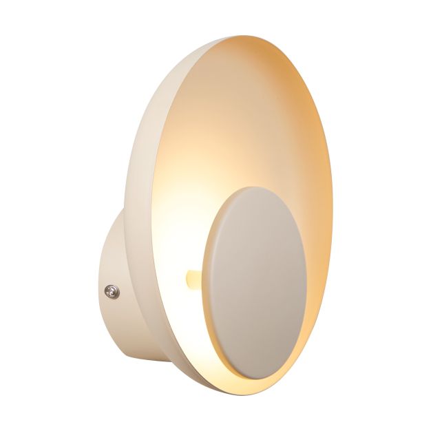 Nordlux Marsi - Wandleuchte - 21 x 21 cm - 3 Stufen Moodmaker Funktion - 7W LED inkl. - beige