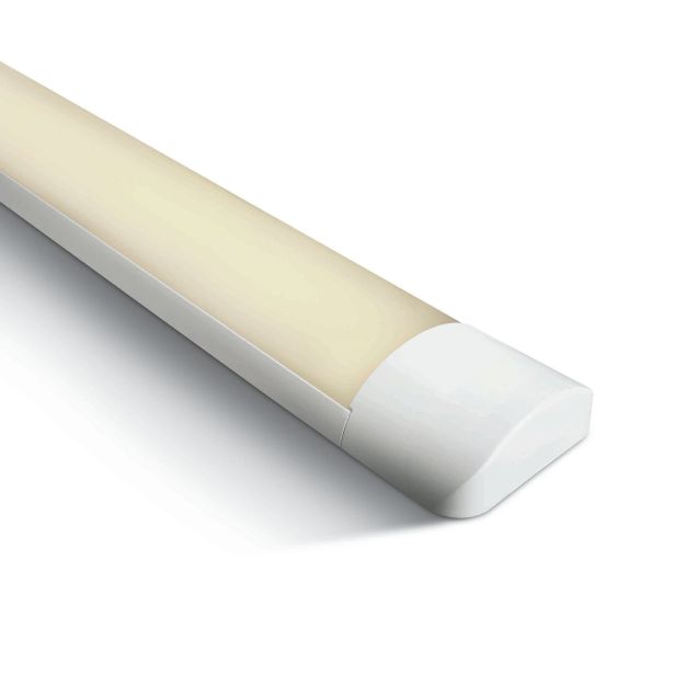 ONE Light LED Linear Range - Deckenleuchte - 120 x 8 x 3 cm - 35W LED inkl. - weiß - warmweiße Lichtfarbe
