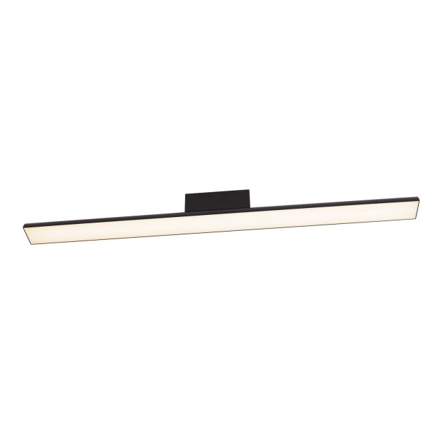 Maxlight Tampa - Deckenleuchte - 90 x 6 x 8,3 cm - 27W LED inkl. - IP44 - schwarz