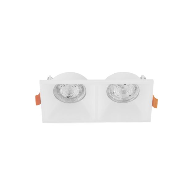 Nova Luce Staff - Einbaustrahler - 150 x 75 mm, 142 x 70 mm Einbaumaß - sandweiß