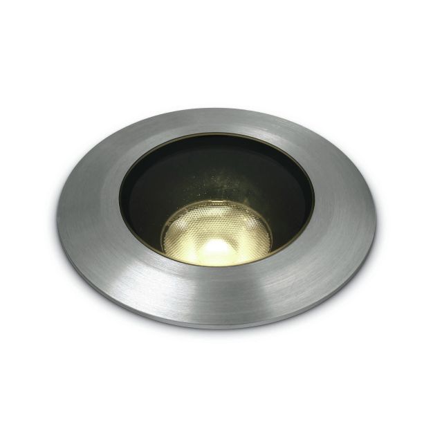 ONE Light Dark Light Inground Range - Bodenstrahler für den Außenbereich - Ø 85 mm, Ø 70 mm - 9W dimmbare LED inkl - IP67 - Aluminium