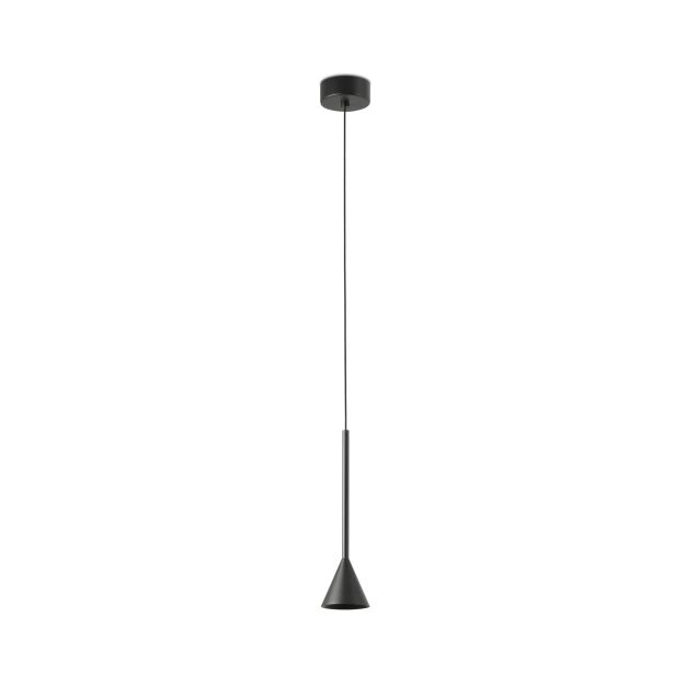Faro Anna – hängelampe – Ø 7,2 x 26,6 cm – 4W LED inkl. – schwarz