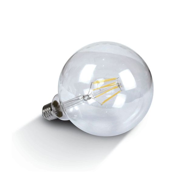 ONE Light Retro LED-Lampe - Ø 12,5 x 17,5 cm - E27 - 6W - nicht dimmbar - 2700K