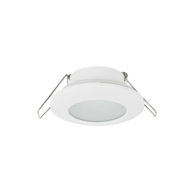 Nova Luce Tex - Einbaustrahler - Ø 93 mm, Ø 60 mm Einbaugröße - IP44 - sandweiß