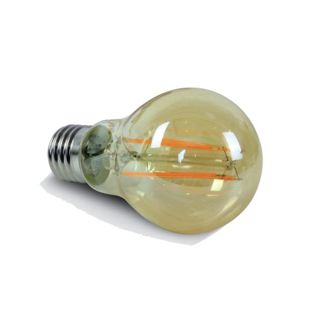 ONE Light Retro LED-Glühbirne - Ø 6 x 10,5 cm - E27 - 6,5W dimmbar - 2200K - amber
