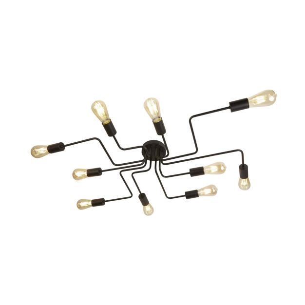 Searchlight Circuit - Deckenleuchte - 82 x 52 x 12 cm - mattschwarz