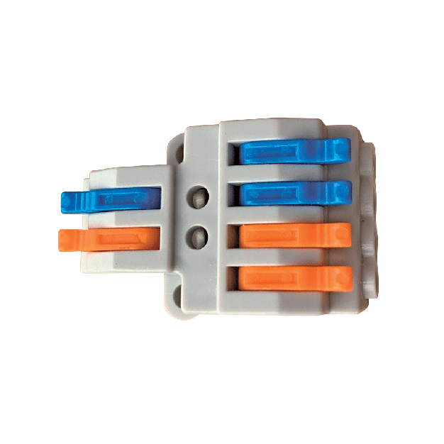 Elmark - Schlaufenklemme 4mm² - 2 ein / 4 aus