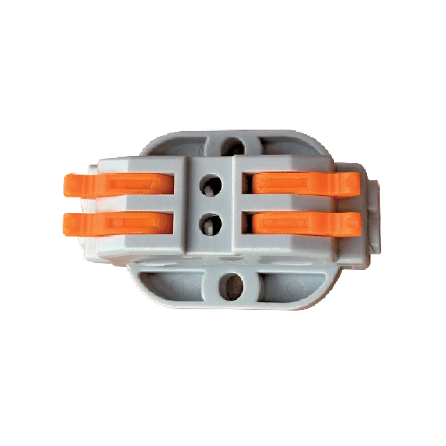Elmark - Schlaufenklemme 4mm² - 2 ein / 2 aus