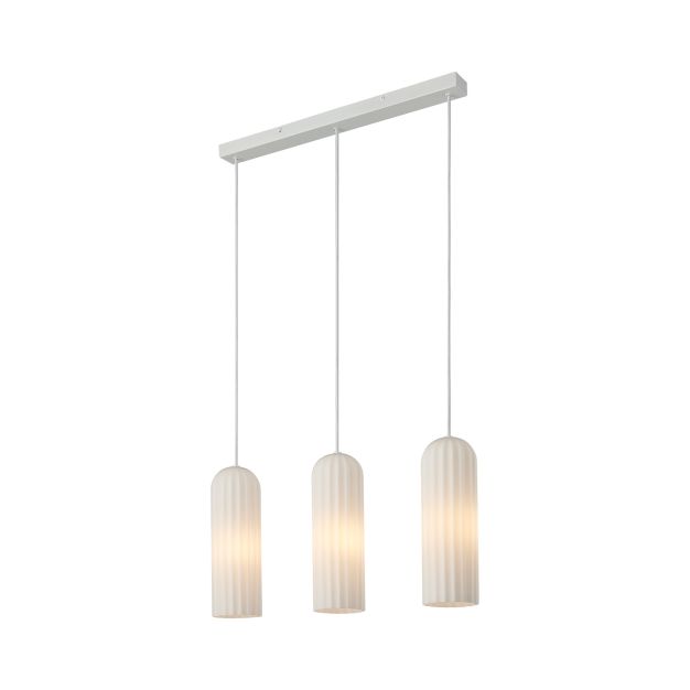 Nordlux Miella - Pendelleuchte 3L - 52 x 10 x 160 cm - weiß