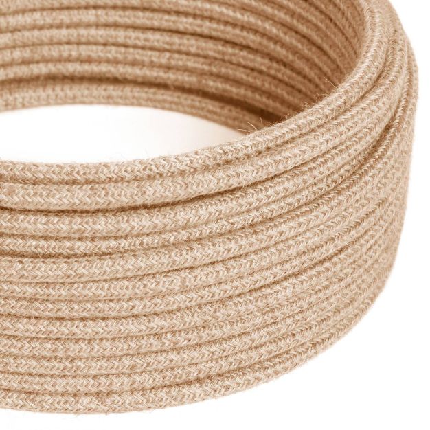 Creative Cables - Textilkabel - pro 100 cm - Jute