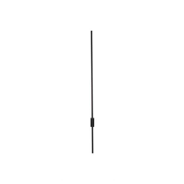 Nova Luce Tien - Wandleuchte - 8,3 x 1,5 x 120 cm - 20W LED inkl. - sand schwarz