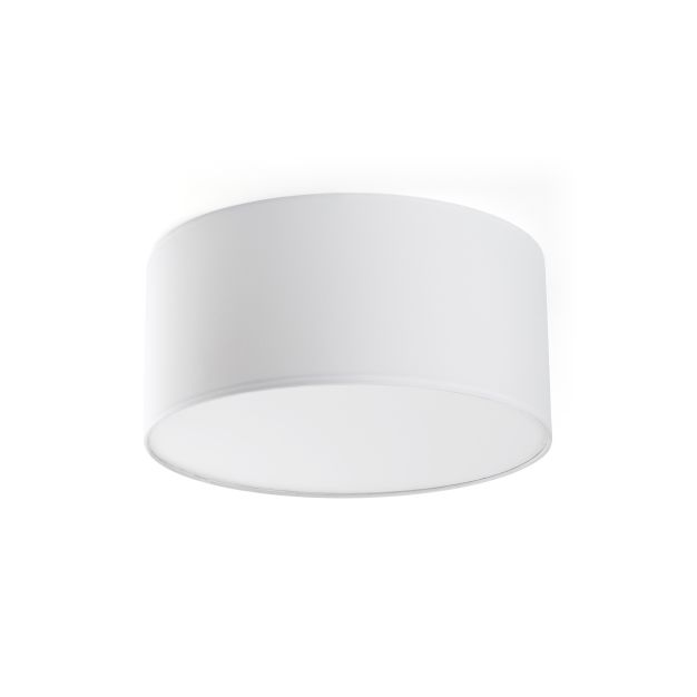 Faro Seven - Deckenleuchte - Ø 40 x 18,5 cm - matt weiß