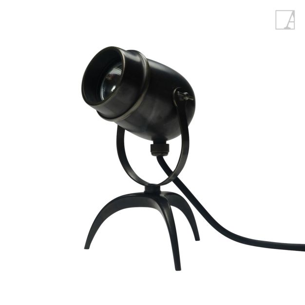 Authentage Micro Stativ Outdoor - Searchlight auf Stativ - 7 x 10 x 22 cm - IP55 - Bronze