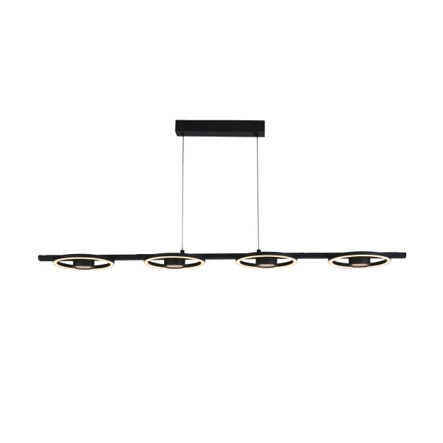 Searchlight Space - Hängeleuchte - 120 x 120 cm - 36W LED inkl. - schwarz